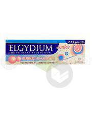 ELGYDIUM JUNIOR PROTECTION CARIES Dentifrice bubble 7-12ans T /50ml