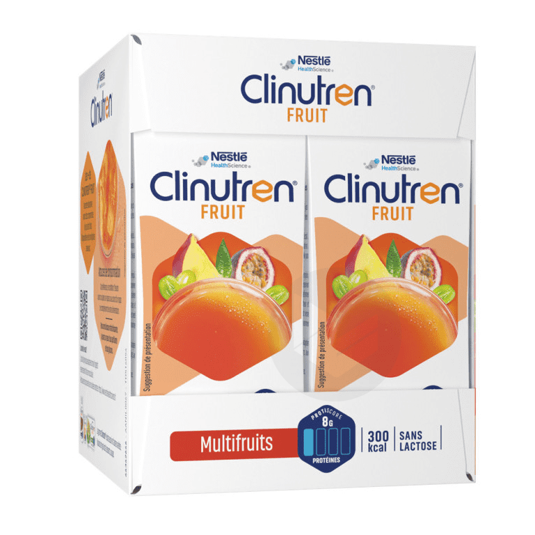 CLINUTREN FRUIT Saveur Multifruits 4x200ml