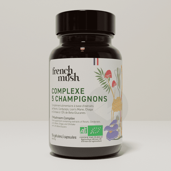 Complexe 5 Champignons 56 gélules
