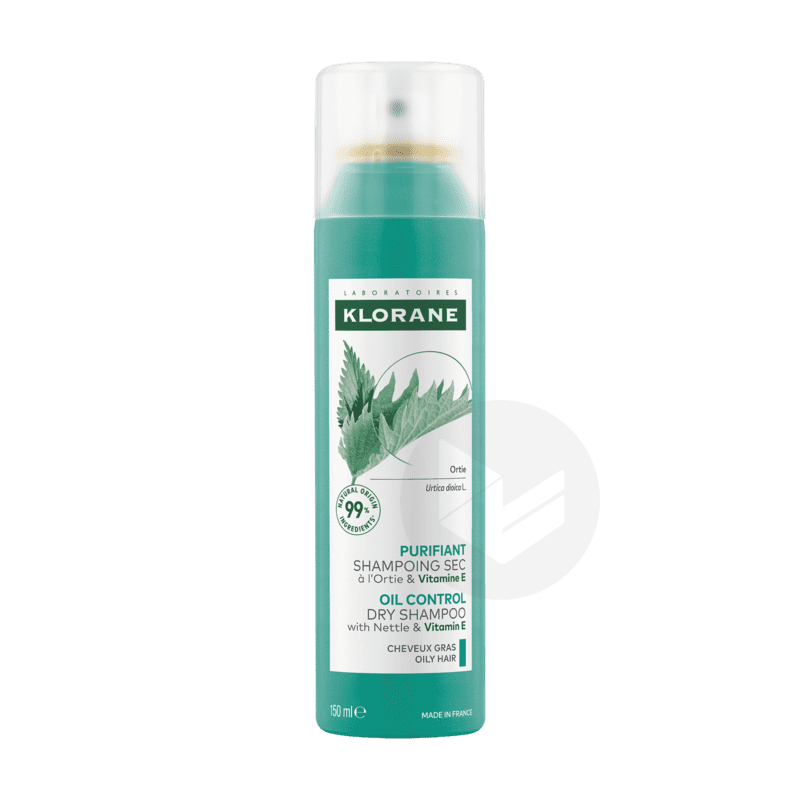 Shampoing sec à l'Ortie & Vitamine 150ml
