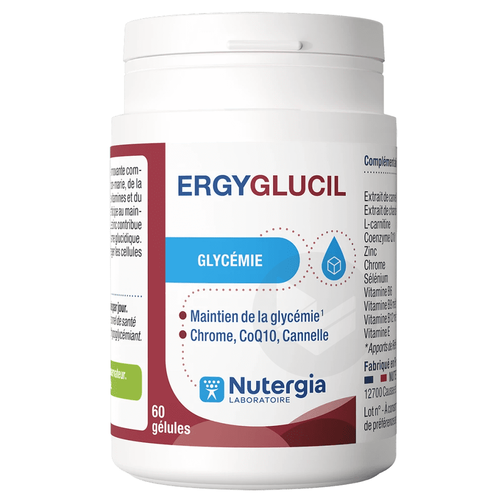 ERGYGLUCIL 60 gélules