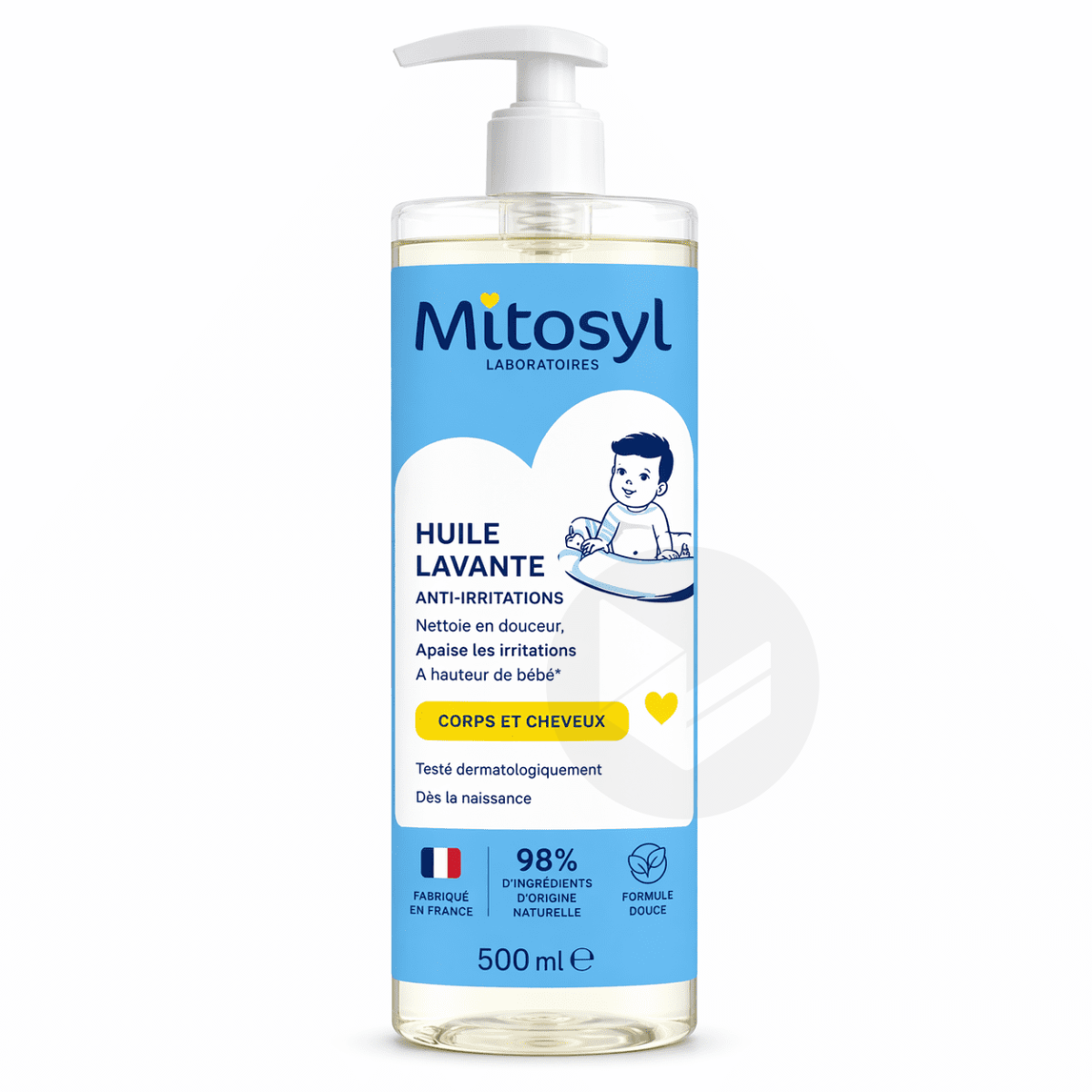 Huile Lavante Hydratante 490 ml