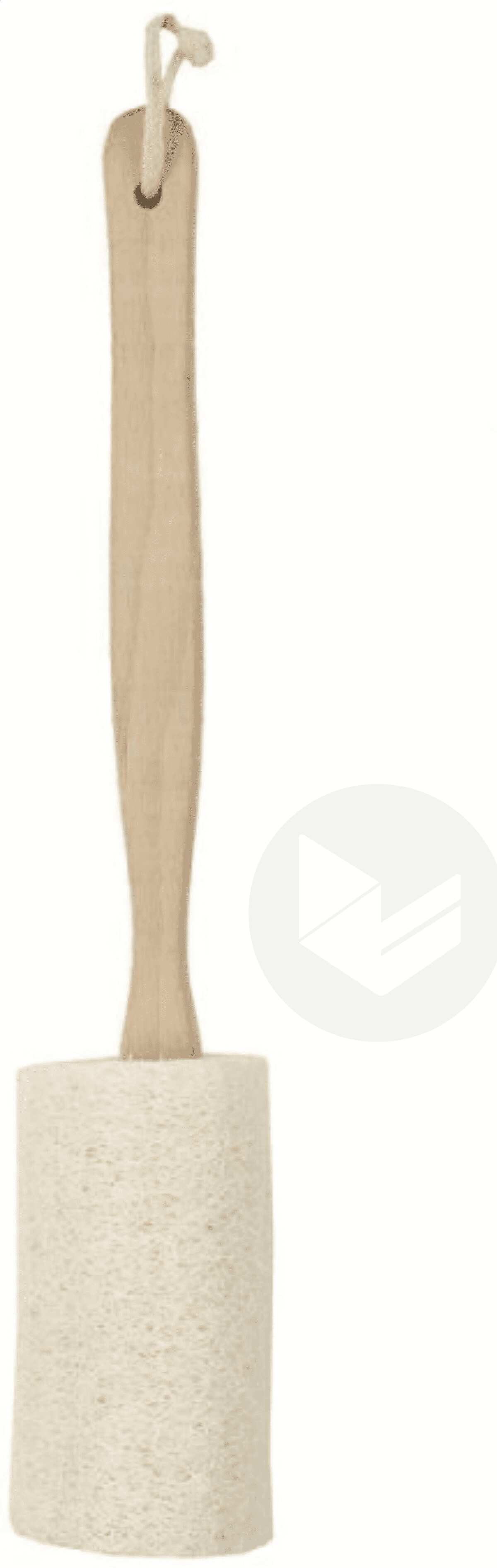 Brosse à Dos en Bambou Exfoliation 39cm Naturel