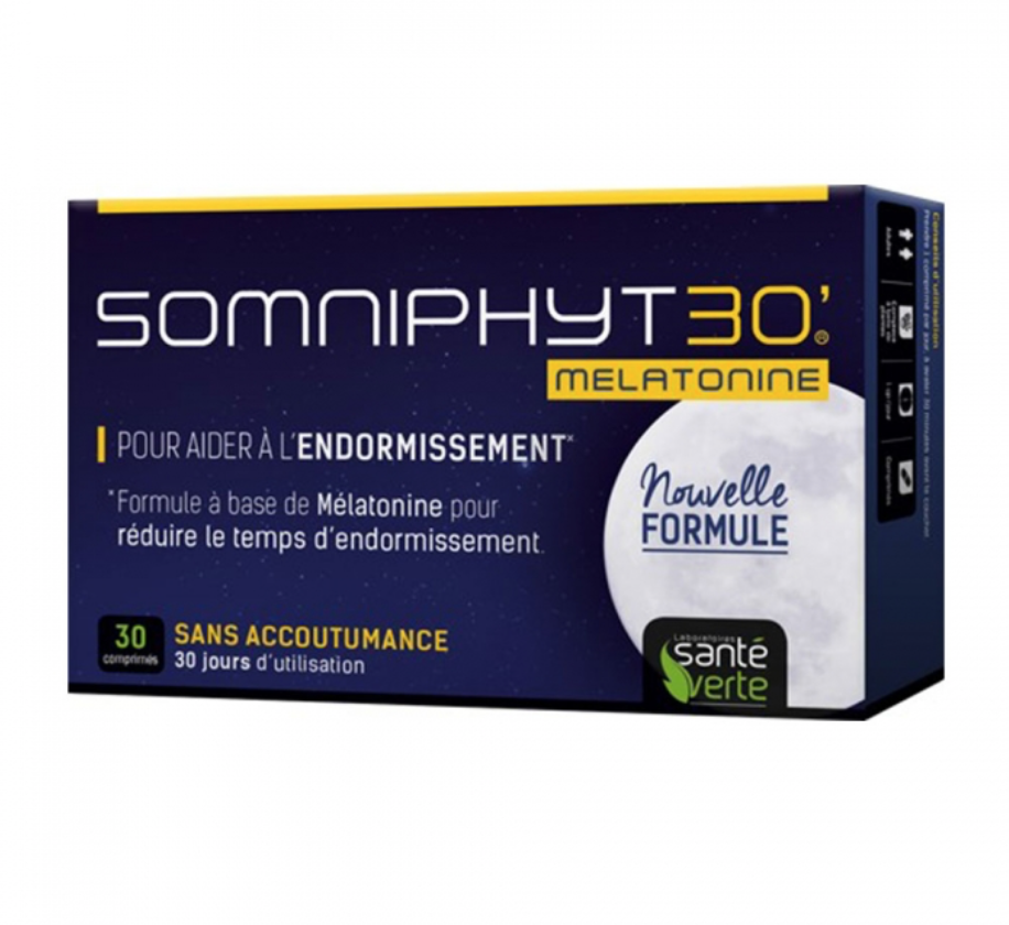 Somniphyt 30' Mélatonine 30 comprimés