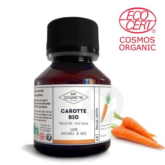 Macérât huileux de Carotte bio 50ml