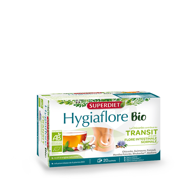 Hygiaflore Bio Transit 20 sachets Superdiet