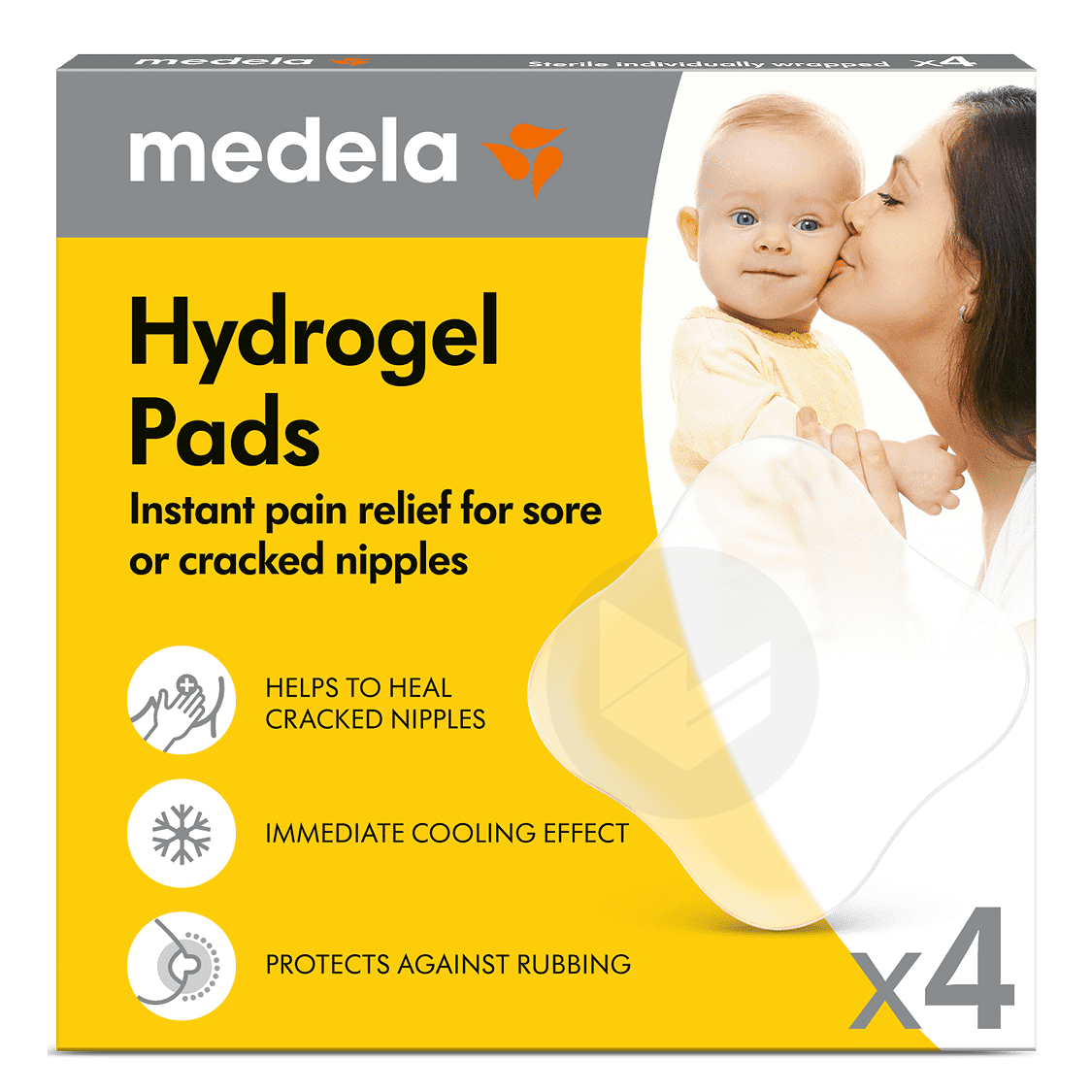 Compresses Hydrogel pour l’allaitement