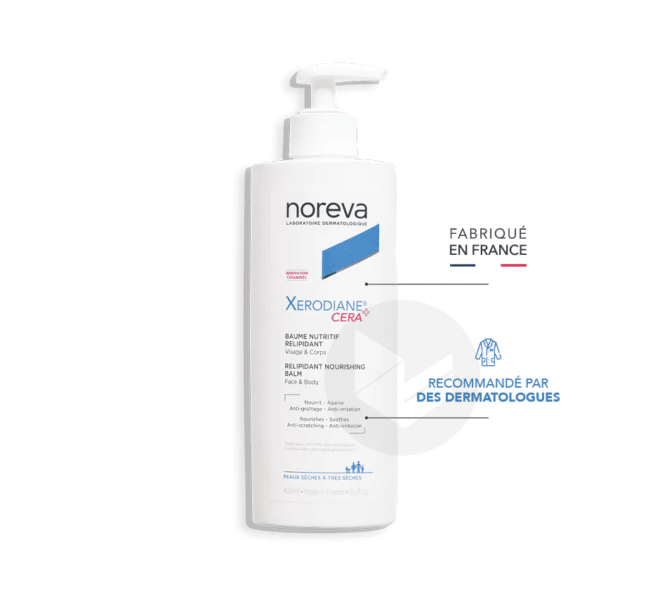 XERODIANE CERA+ Baume nutritif relipidant 400ml