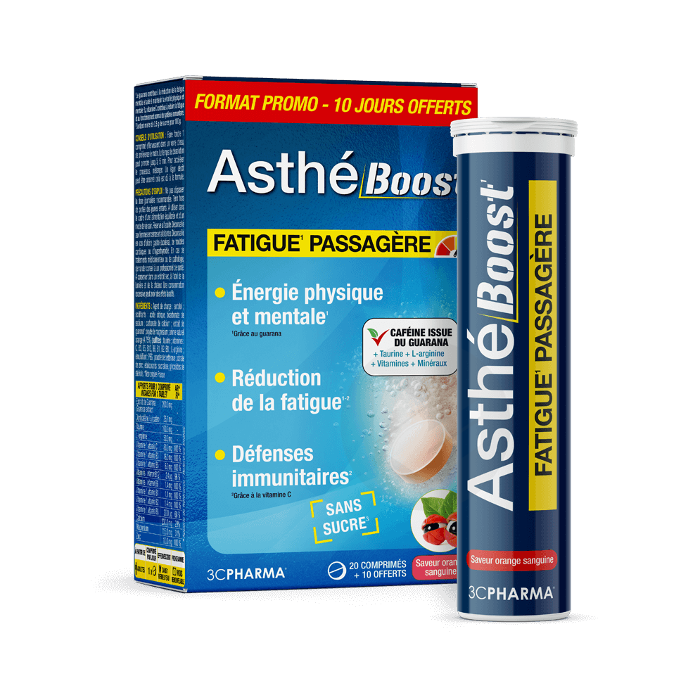 AsthéBoost Effervescent 30 comprimés