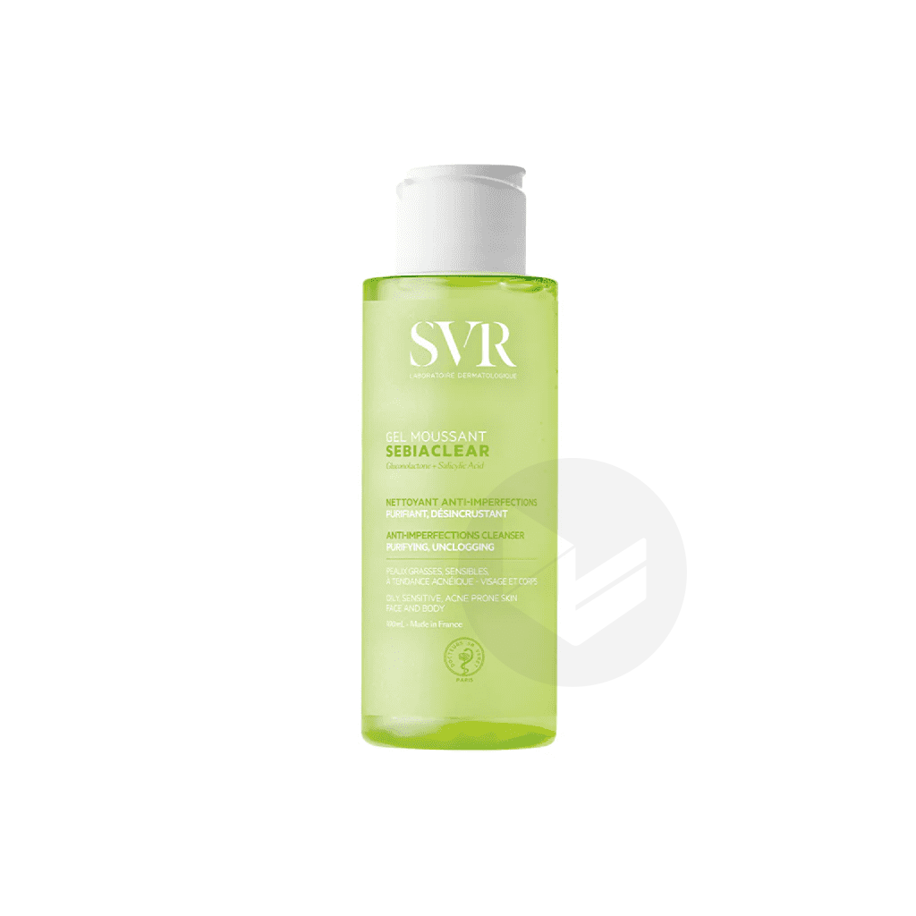 SEBIACLEAR Gel Moussant 100ml