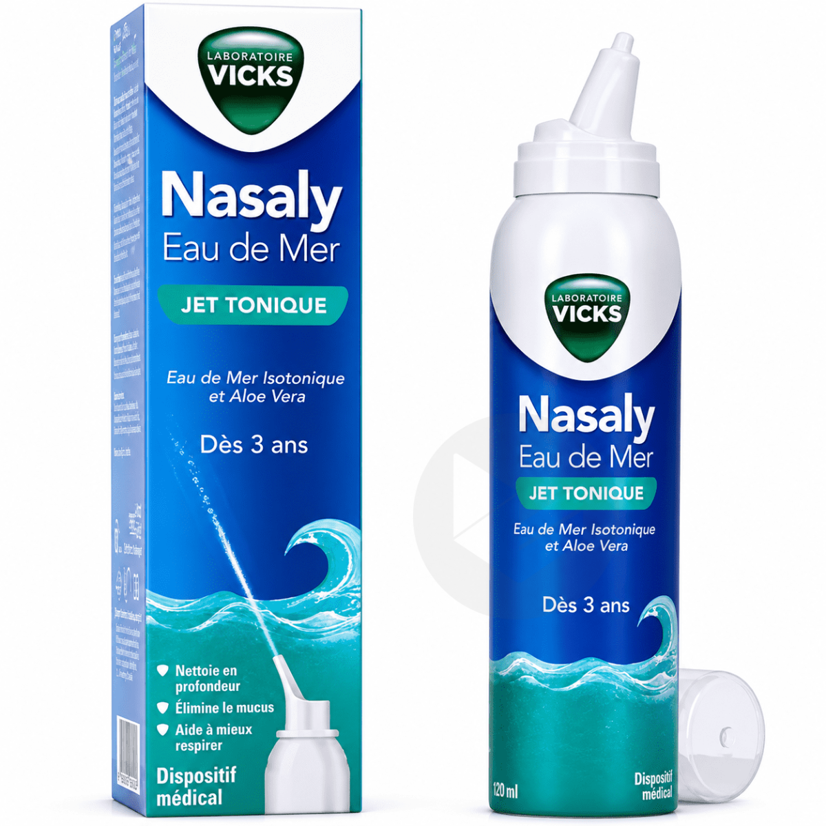 Nasaly Eau de Mer Jet Tonique 120ml