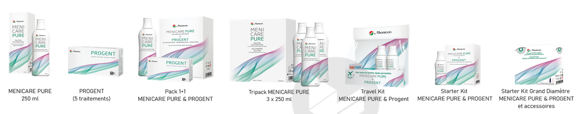 Starter kit : Menicare Pure 250 ml + Progent