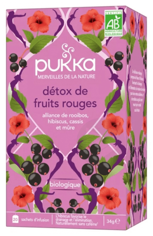 Détox de Fruits Rouges Bio 20 sachets