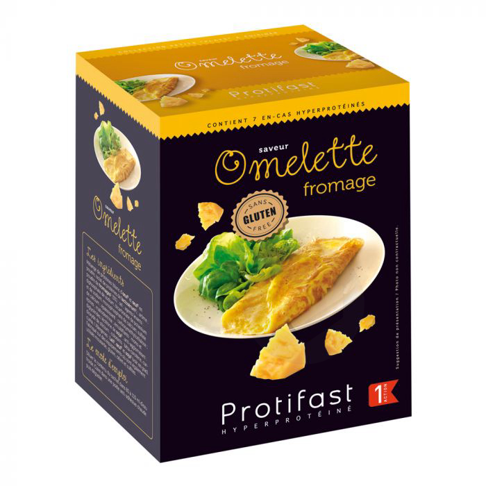 Poudre pour omelette fromage x7