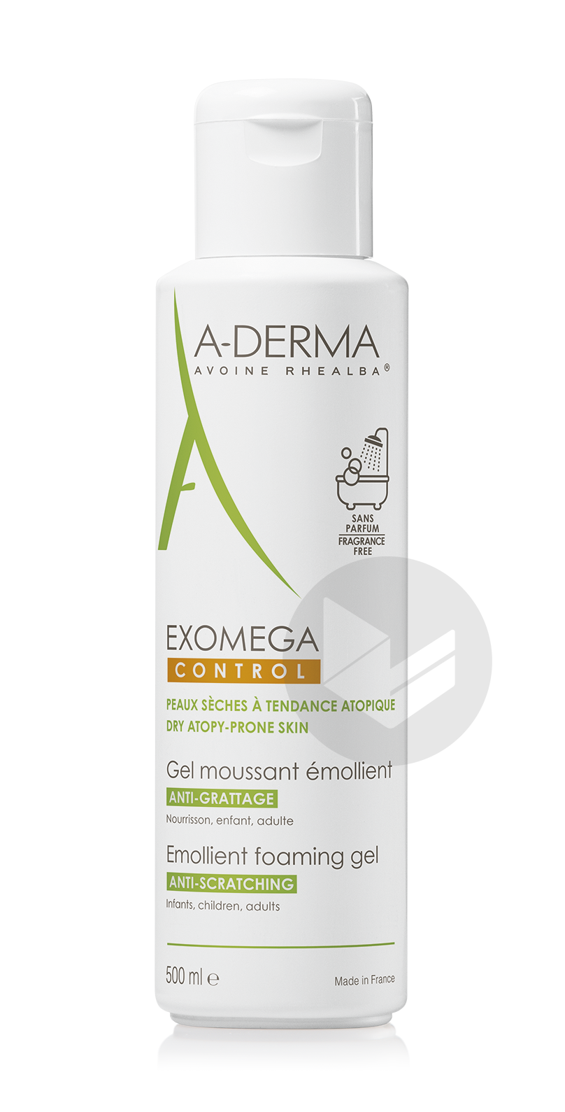 Gel moussant émollient - 500ml