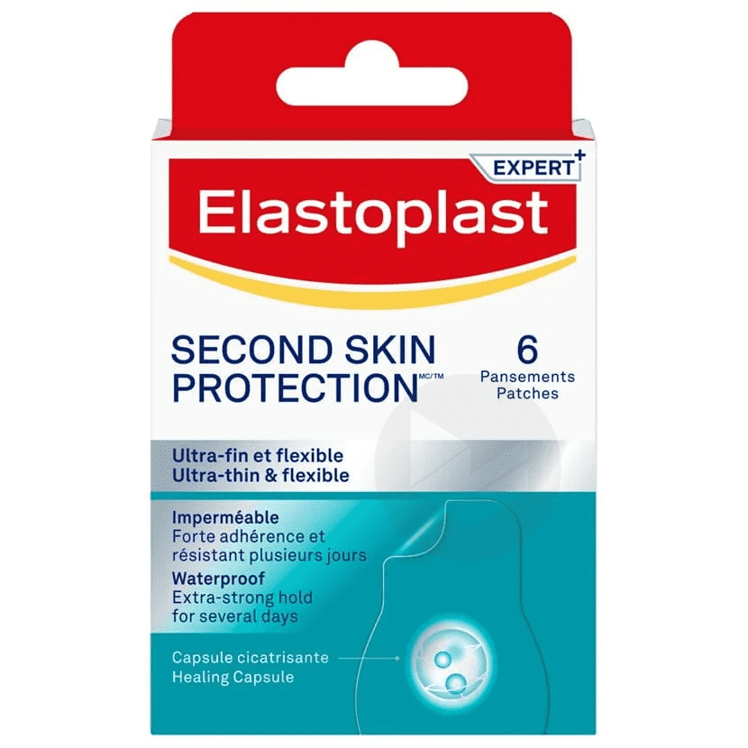 Pansements hydrocolloïdes Second Skin Protection x6