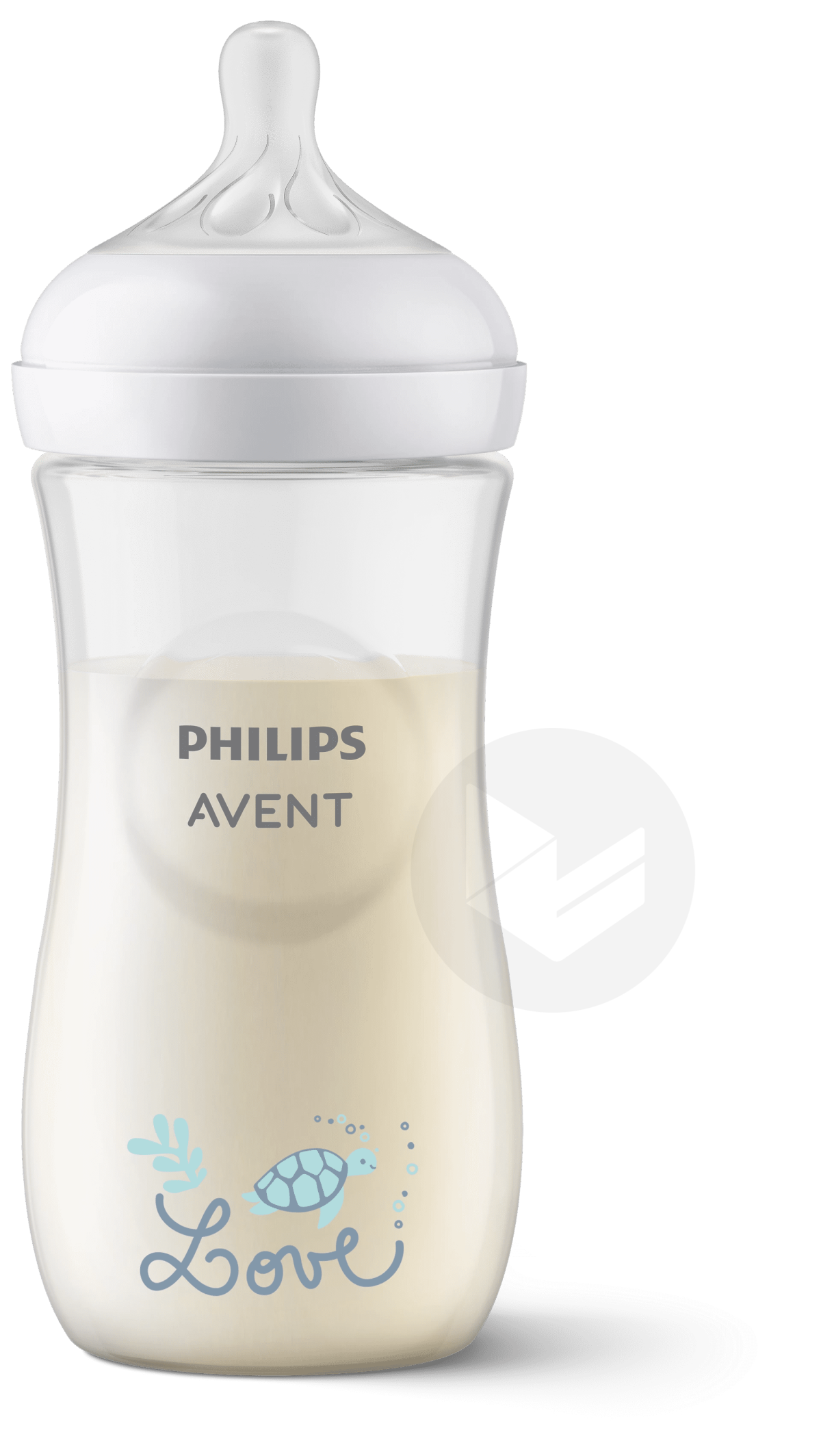 Biberon Natural Décor Love Tortue 330ml