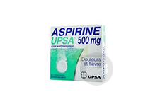 ASPIRINE UPSA 500 mg Comprimé effervescent (Boîte de 20)