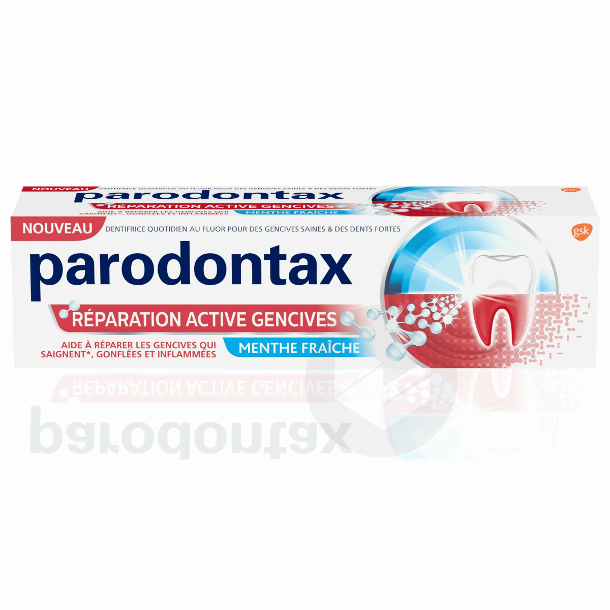 PARODONTAX RÉPARATION ACTIVE GENCIVES MENTHE FRAÎCHE 75ml