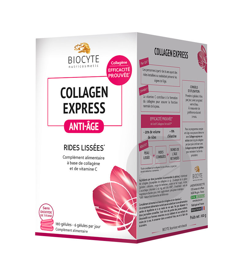 Collagen express 180 gélules