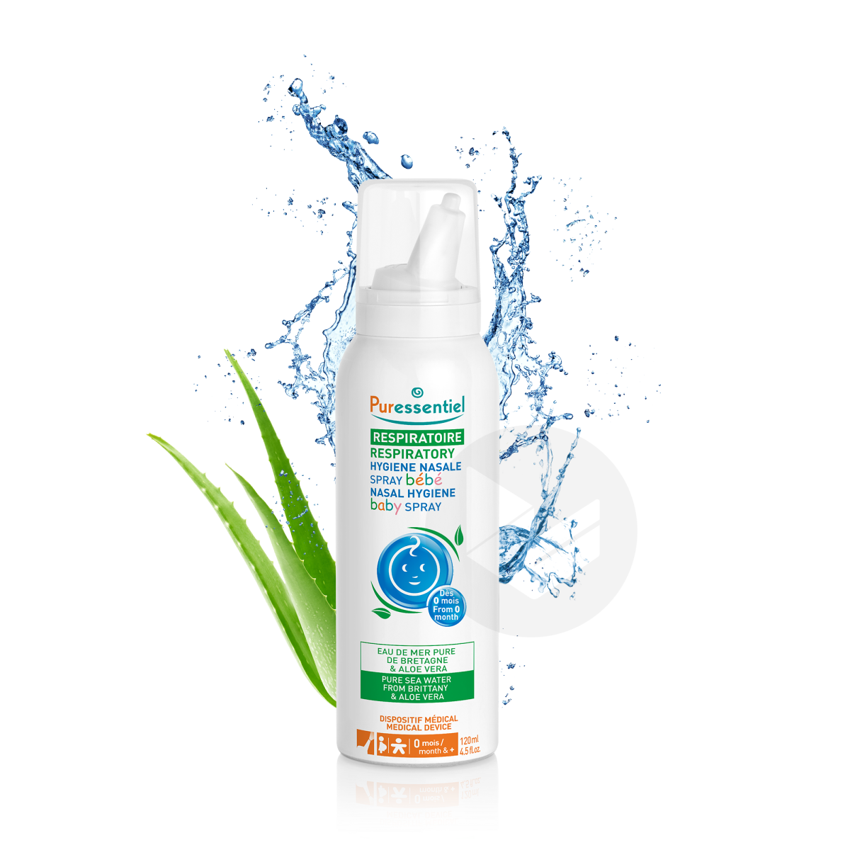 Spray Hygiène Nasale Bébé 120ml