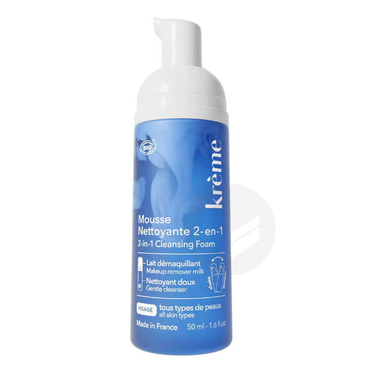 Mousse Nettoyante 2-en-1 50ml
