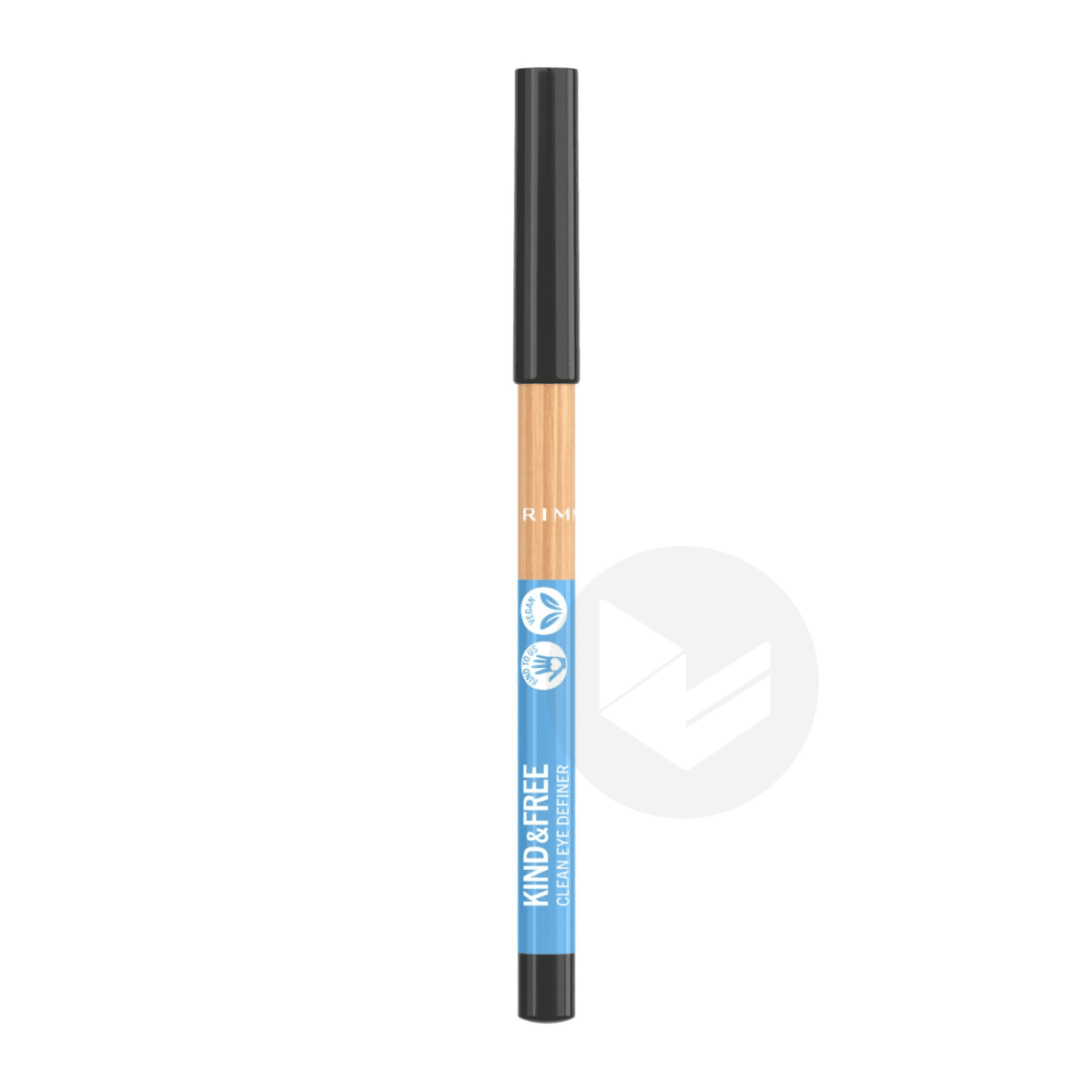 Kind & Free Clean Eye Liner 01 Pitch 1.1g