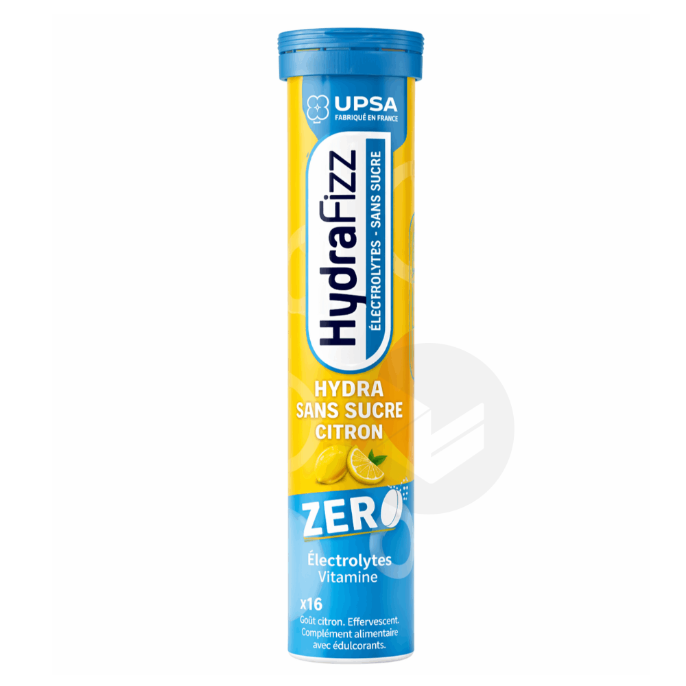 HydraFizz Sans Sucre Citron 16 comprimés