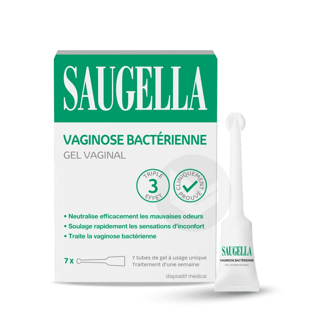 Gel Vaginal Triple effet Vaginose Bactérienne 7 tubes