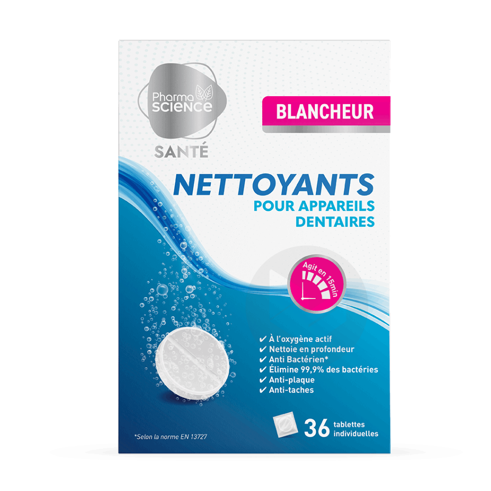 Nettoyants pour appareils dentaires x36
