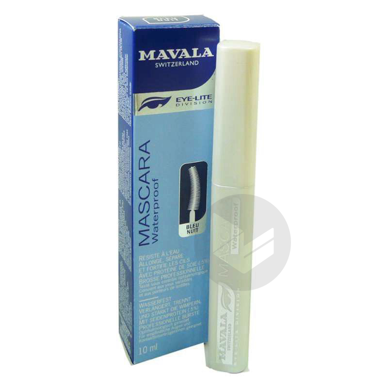 MAVALA Mascara waterproof bleu minuit 10ml
