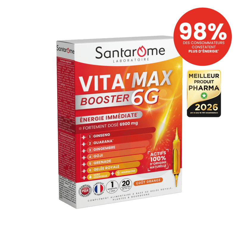 Vita'Max Booster 6G 20 ampoules