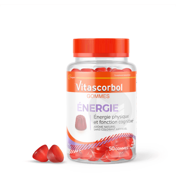 Vitascorbol Gommes Énergie x50