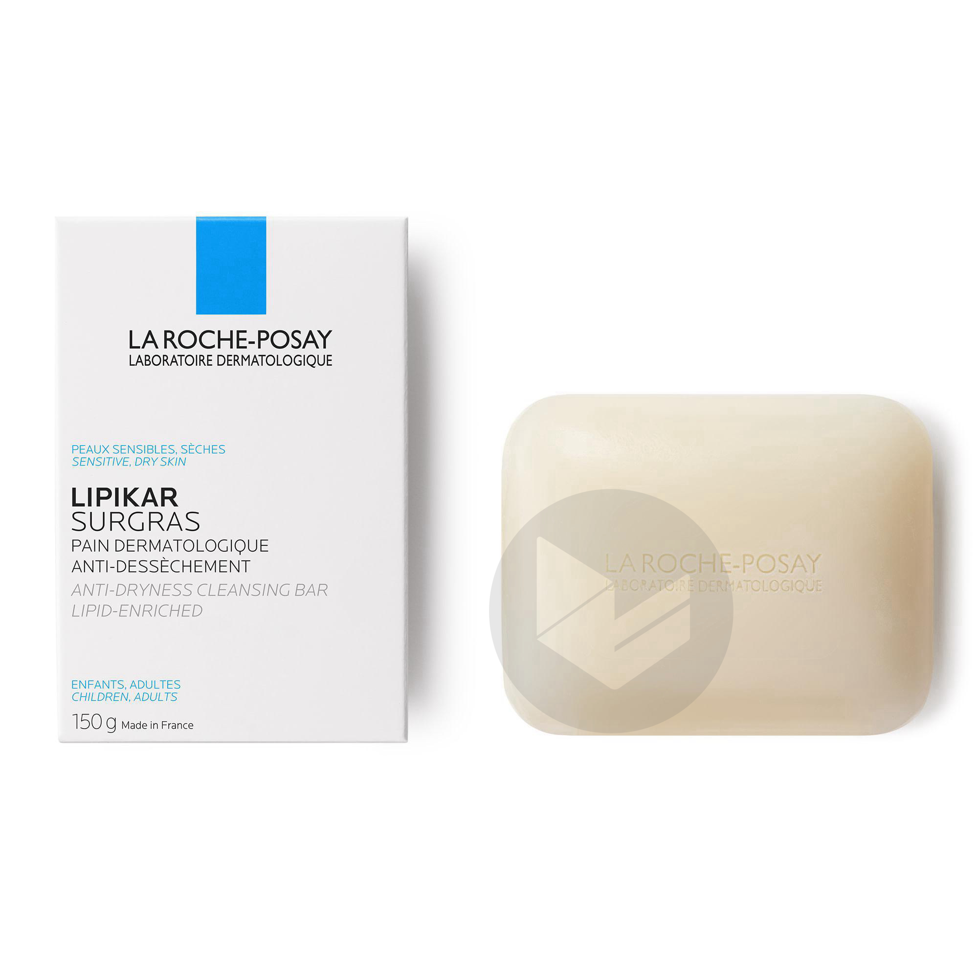 Pain dermatologique surgras anti-dessèchement 150g