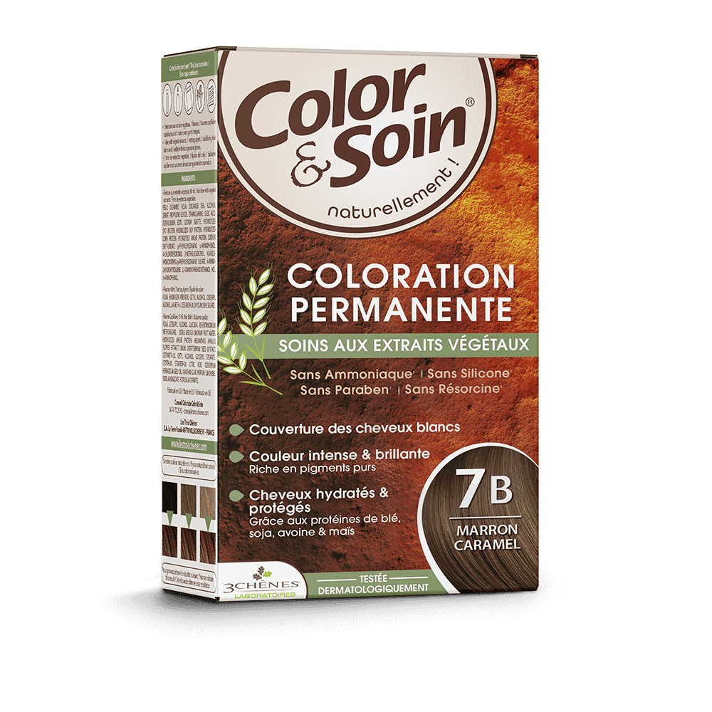 Colorations Color & Soin 7B Marron Caramel