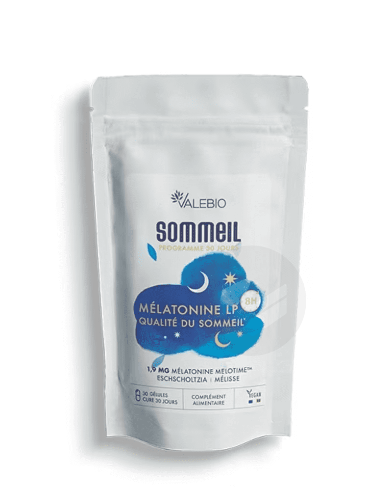 Sommeil Mélatonine LP 30 gélules