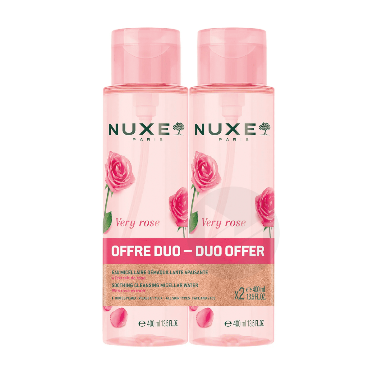 Very rose Eau Micellaire Apaisante 2x400ml