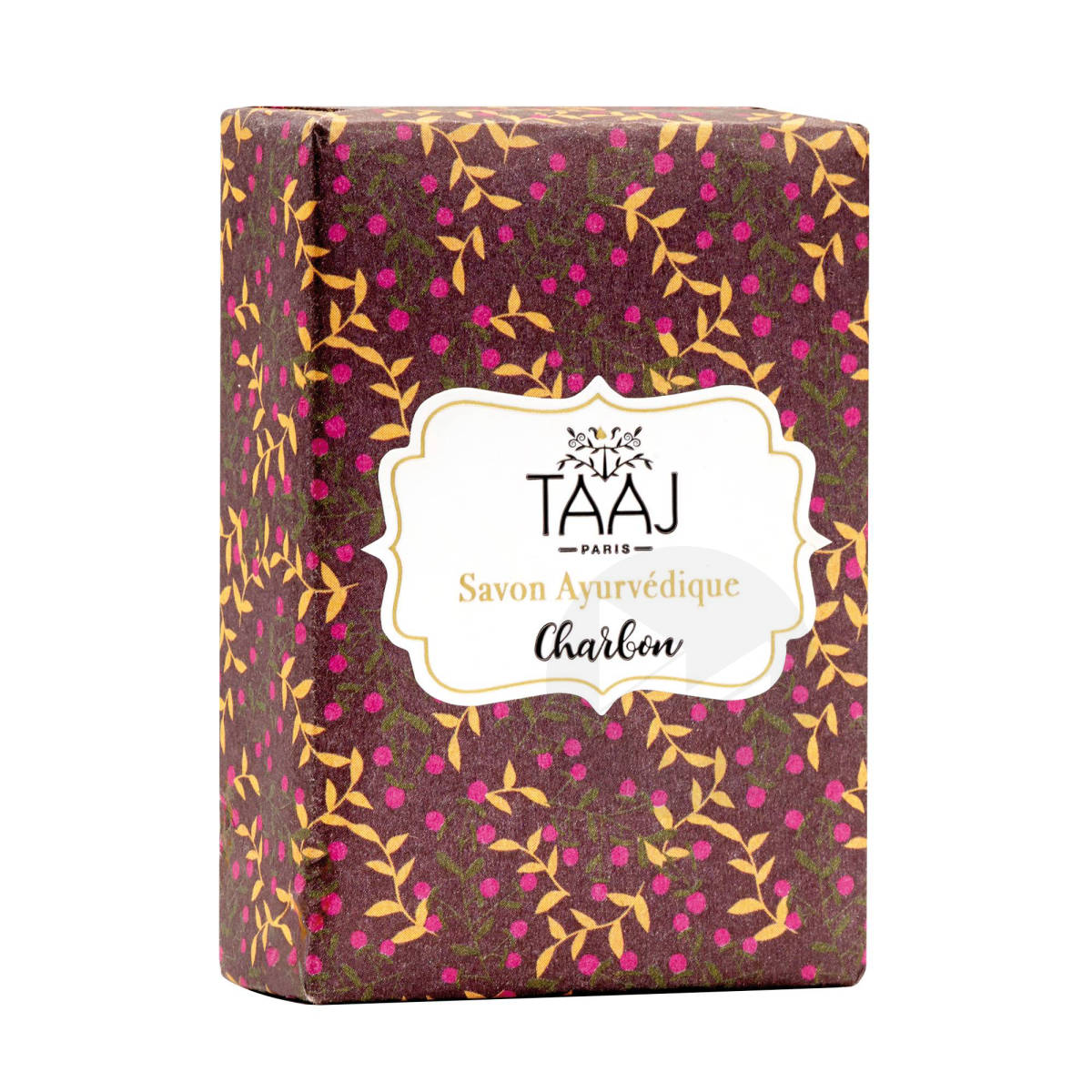 Savon ayurvédique au charbon 100g