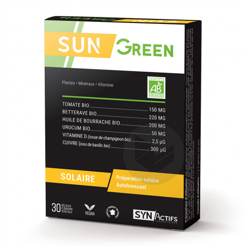 SYNACTIFS Sungreen 30 gélules