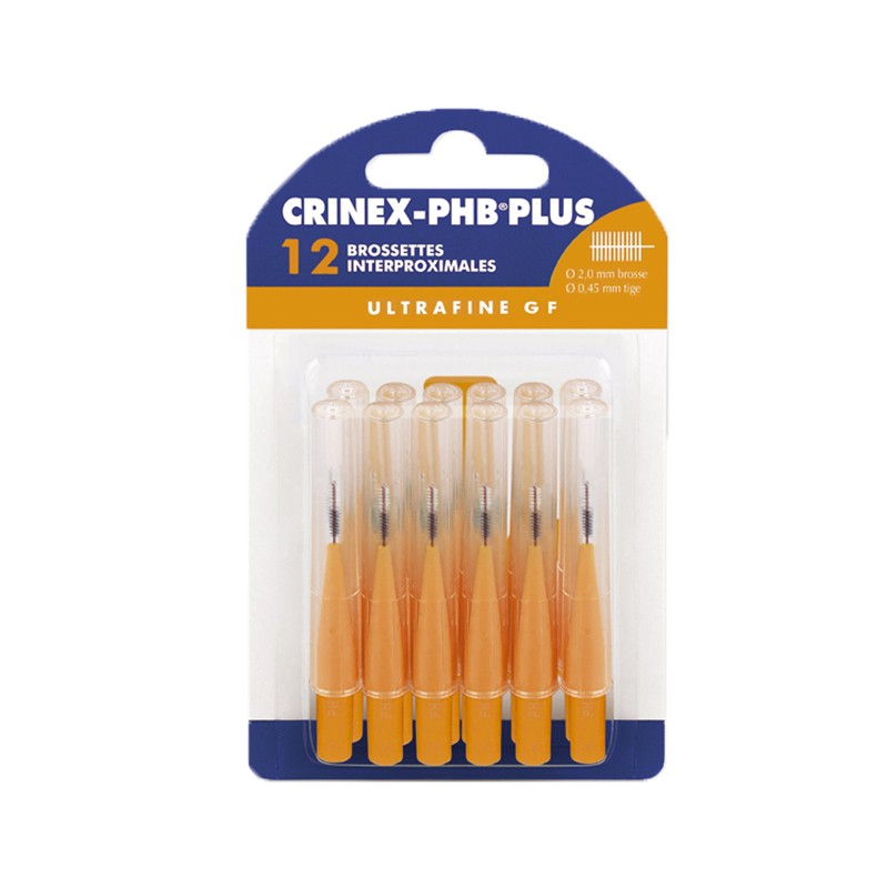 Crinex Phb + ultrafine brossettes interproximales x12