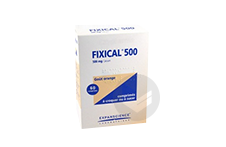 FIXICAL 500 mg Comprimé à croquer/sucer (3 tubes de 20)
