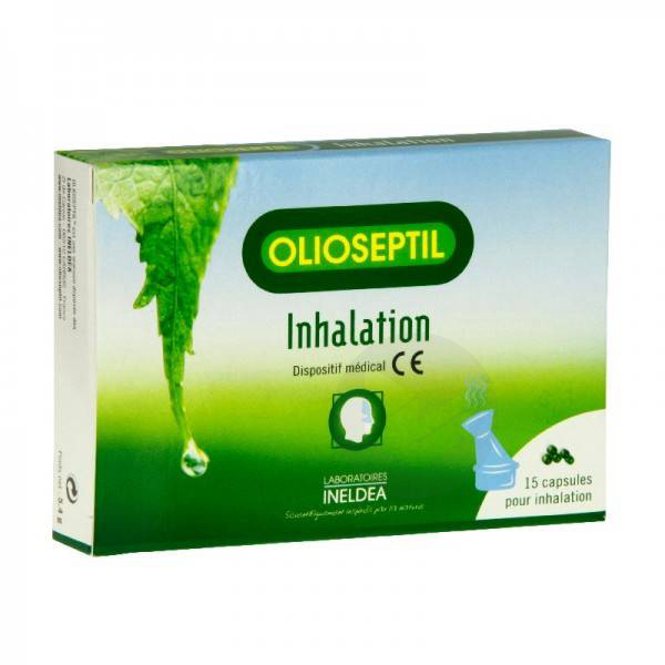 Olioseptique inhalation 15 capsules