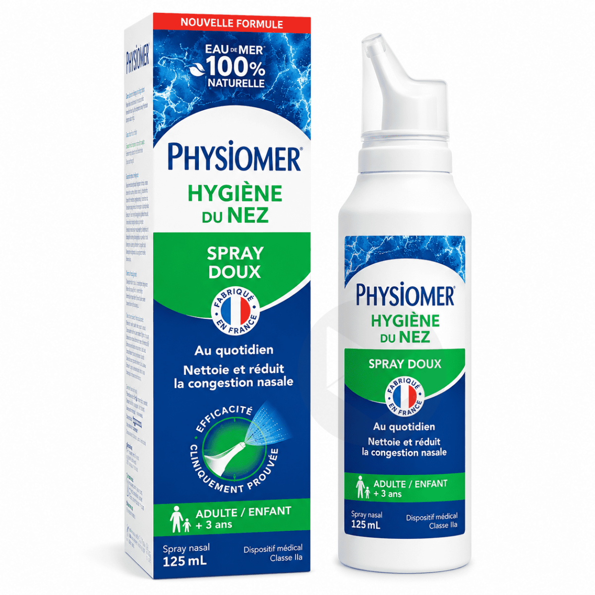 Physiomer Hygiène du nez Spray doux 125ml