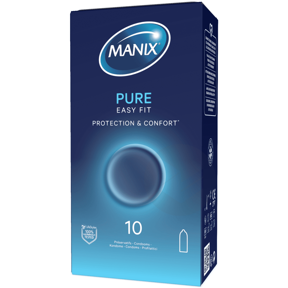 Pure Easy Fit 10 préservatifs