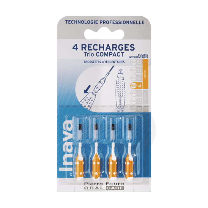 Recharge Orange (Iso 3) Brossette Interdentaire