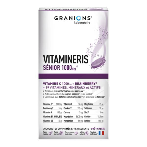 Vitamineris Sénior 1000mg 30 comprimés