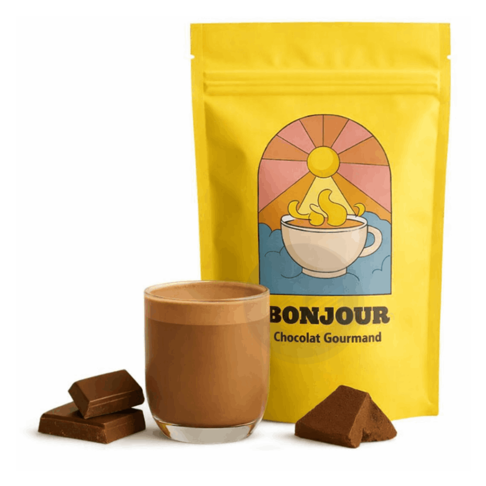 Super Café saveur chocolat gourmand 45 portions