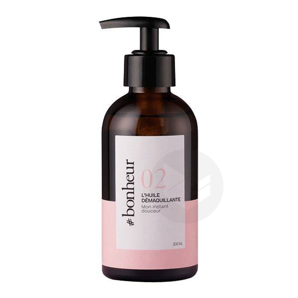 02 l'huile démaquillante 200ml