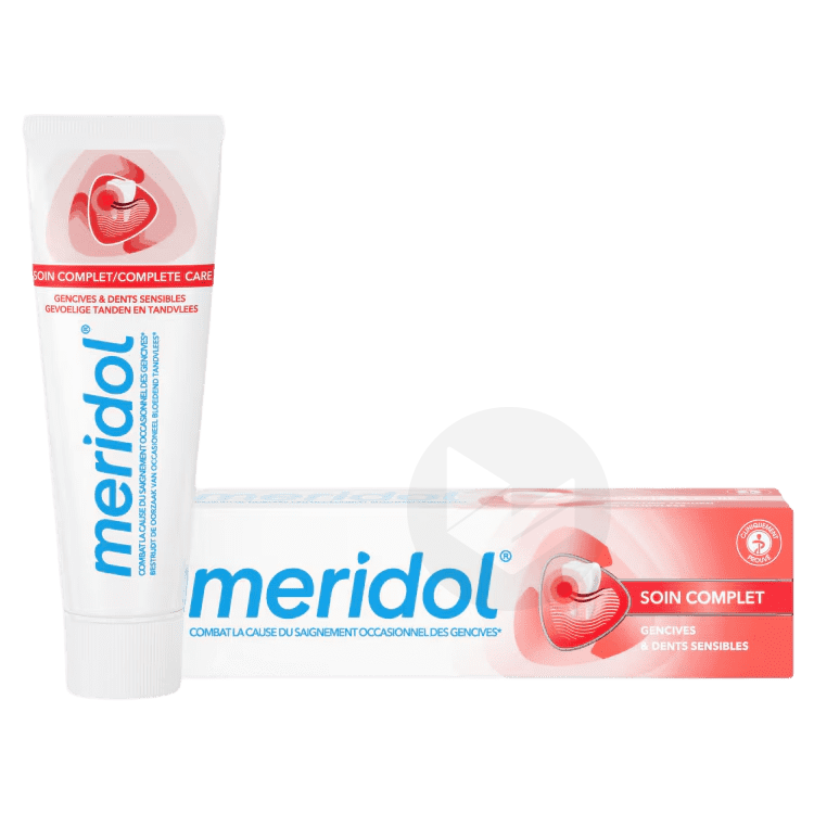Dentifrice meridol® Soin Complet Gencives & Dents Sensibles 75ml