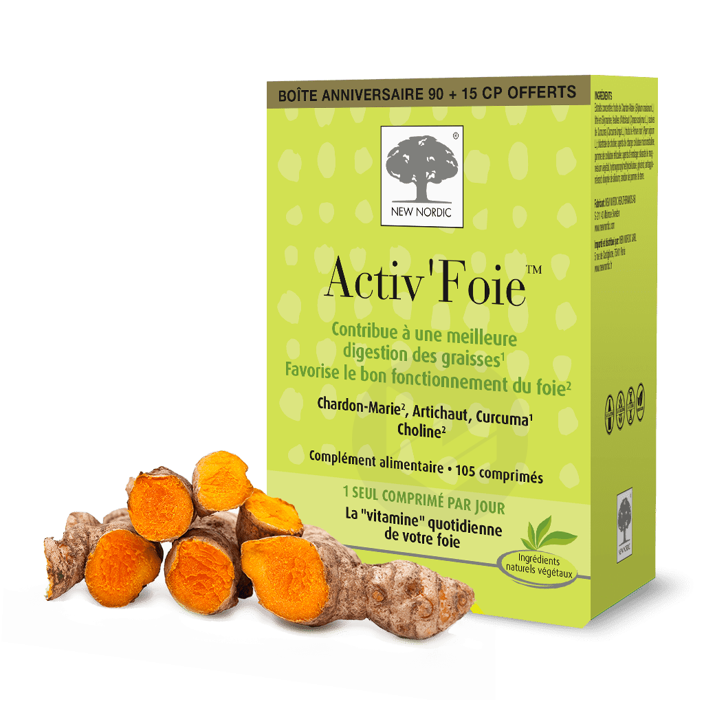 Activ'Foie 90 Comprimés + 15 Comprimés Offerts
